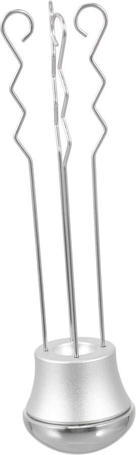 Espresso Roerder Koffie Distributeur Bereiden Koffie Roestvrij Staal 13 cm Zilver
