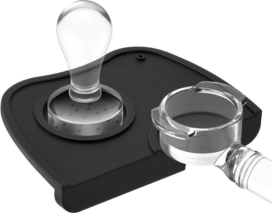 Espresso Silicone Mat 17.5 x 12.5 cm Antislip Tamping Mat voor Barista Koffie Accessoires en Keuken Gebruik