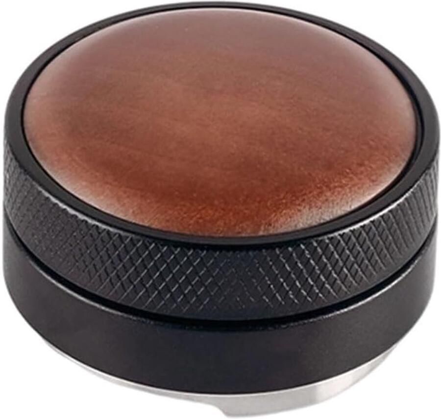 Espresso Stamper Koffie Tamper Perfect Koffie Maken Automatische Hoogte 51 53 58mm Hout