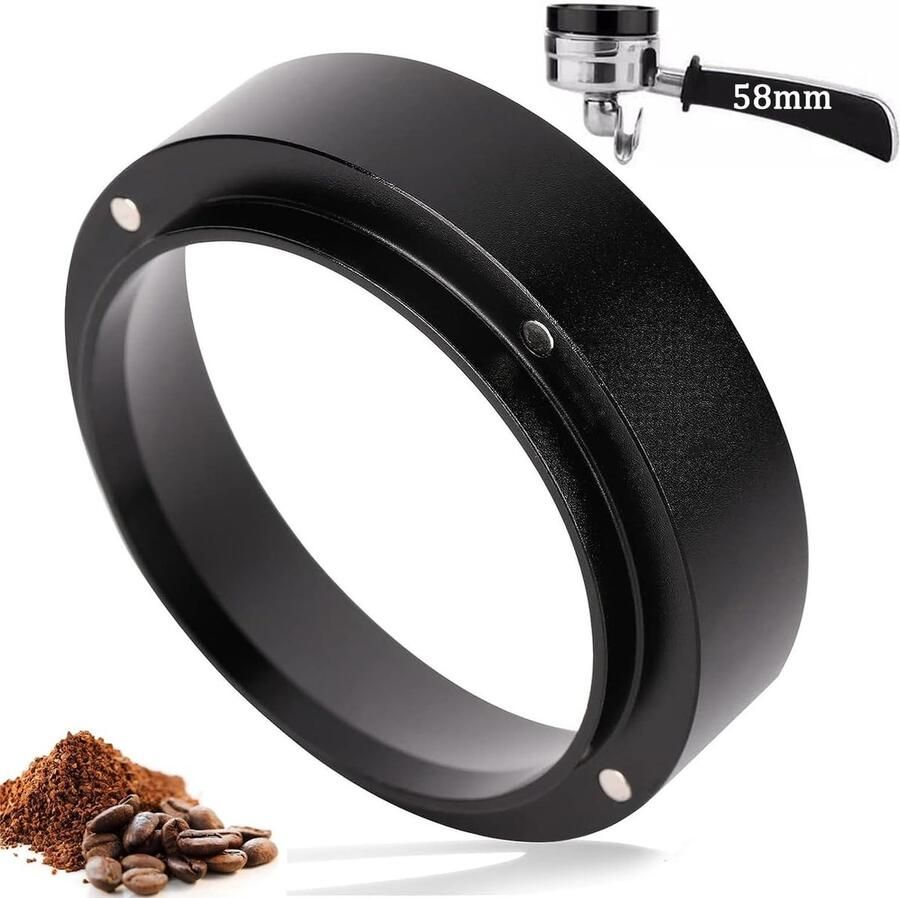 Espresso Strainer Carrier 58mm Vervangende Koffiefunnel Accessoires voor Koffiemaker RVS Koffie Bereiding Koffie Dispenser en Filterhulp