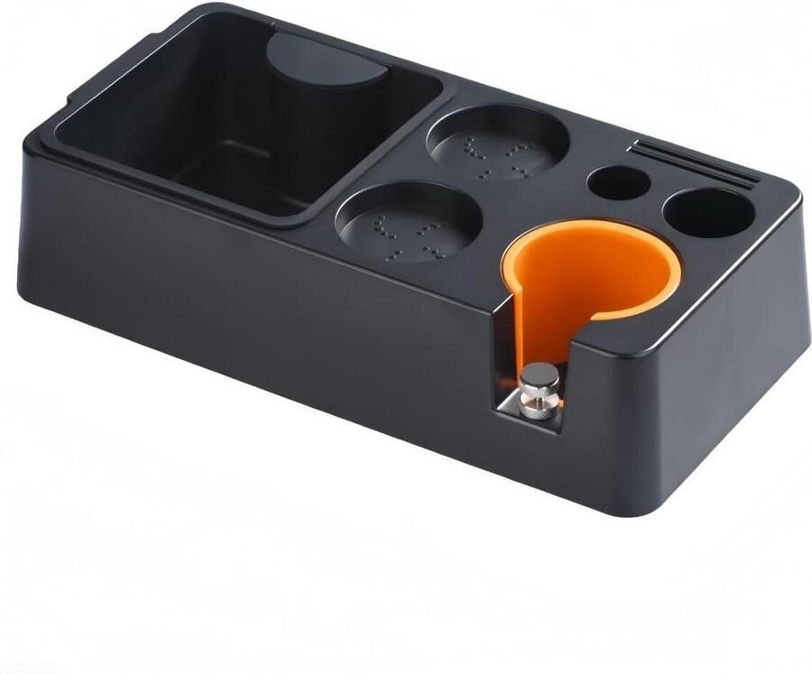 Espresso Tamp Station Koffie Barista Station Koffie Bereiden Verstelbare Compatibiliteit 34 x 17 x 8 cm