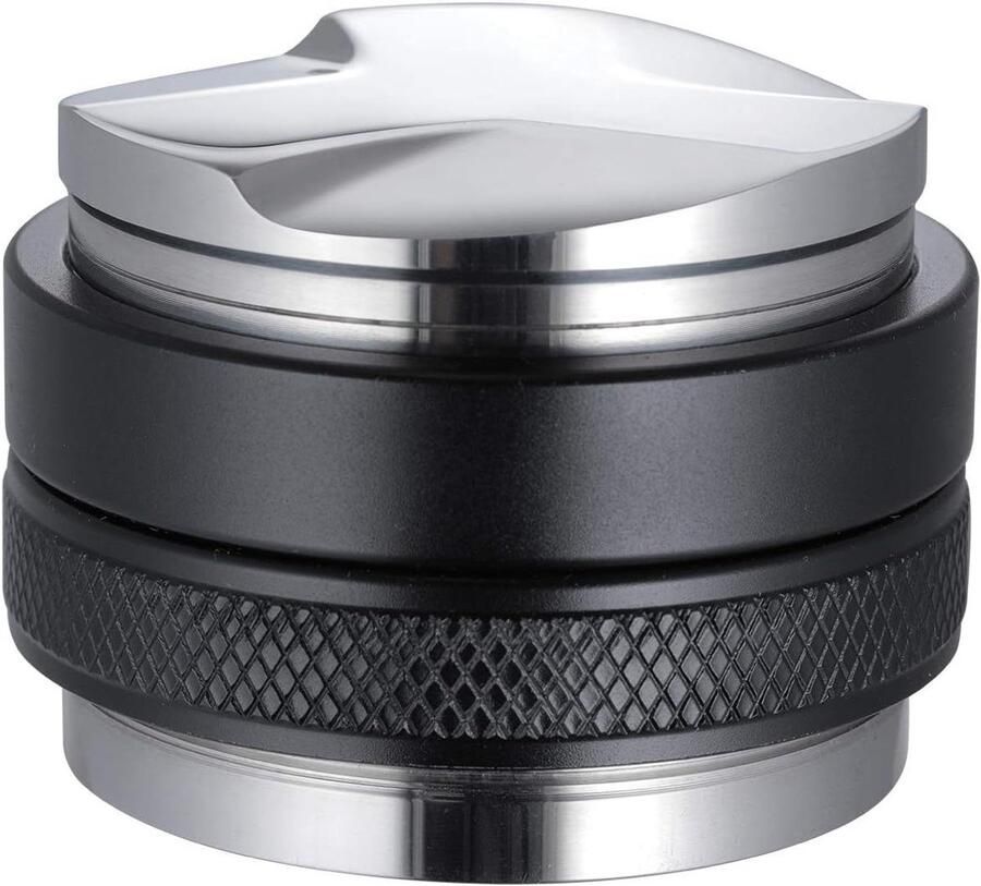 Espresso Tamper Koffie Leveler Espresso Maken Dubbelzijdig Ontwerp 51 mm Zilver