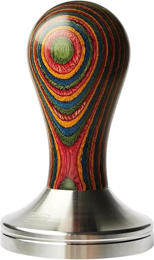 Espresso Tamper Koffie Stempel Perfecte Espresso Ergonomische Houten Greep 585 mm Meerkleurig