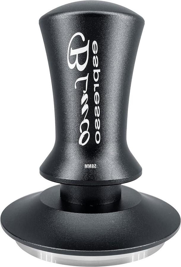 Espresso Tamper Koffie Tamper Barista Werk Gekalibreerde Druk 58 mm Zwart