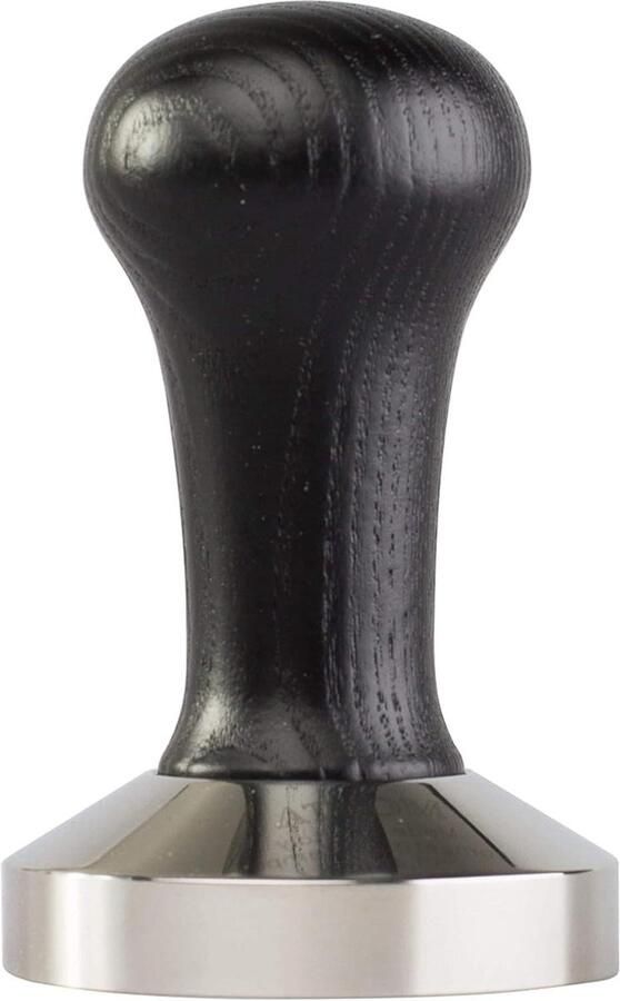 Espresso Tamper Koffie Tamper Espresso Bereiden Massieve Kwaliteit 58.4 mm Zwart