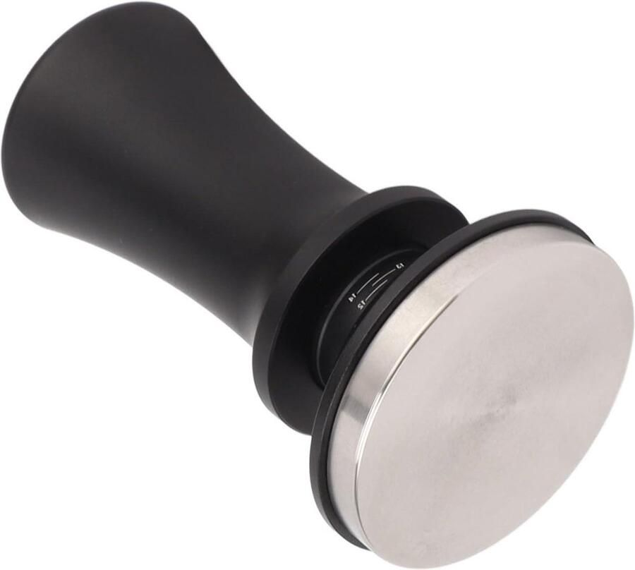 Espresso Tamper Koffie Tamper Koffie Bereiden Constante Druk 51mm Zilver