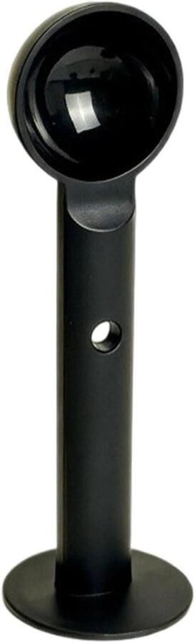 Espresso Tamper Koffiepers Gereedschap Koffie Bereiden Gestroomlijnde Workflow 15x5 cm Zwart