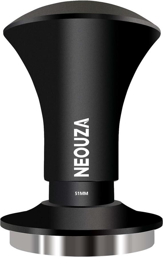 Espresso Tamper V2 Dubbel Geijkt Veerbelast Anti-Pressure Deflectie RVS Basis 53.3mm