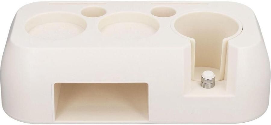 Espresso Tamping Station Koffie Basis Houder Koffie Bereiden Multifunctioneel Ontwerp 27 x 14 x 9 cm
