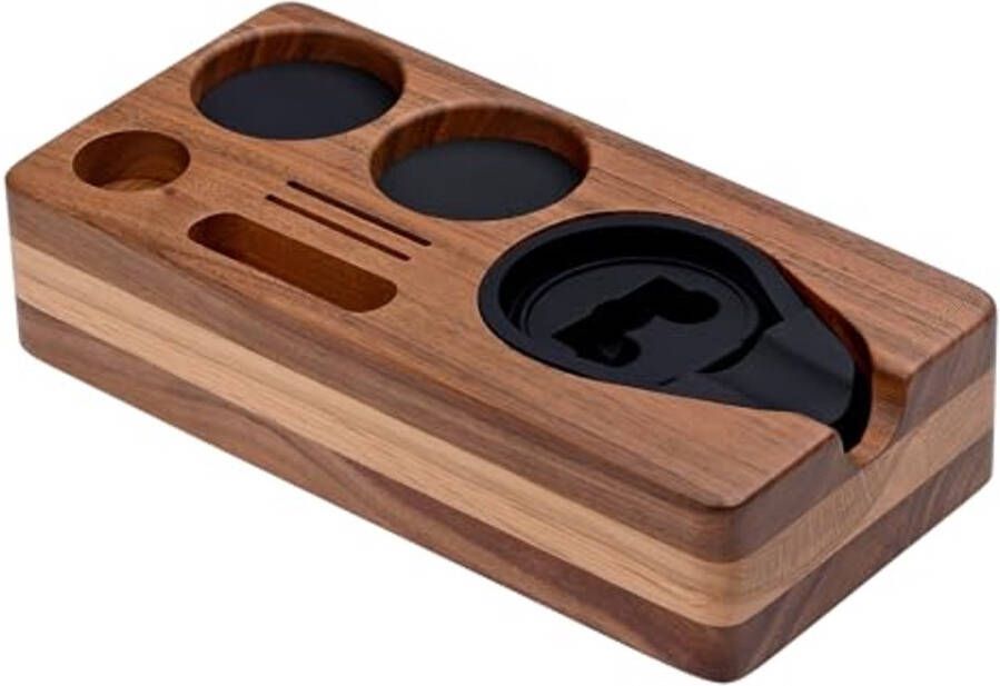 Espresso Tamping Station voor 51mm en 54mm Portafilters Duurzaam en Functioneel Koffie Accessoire