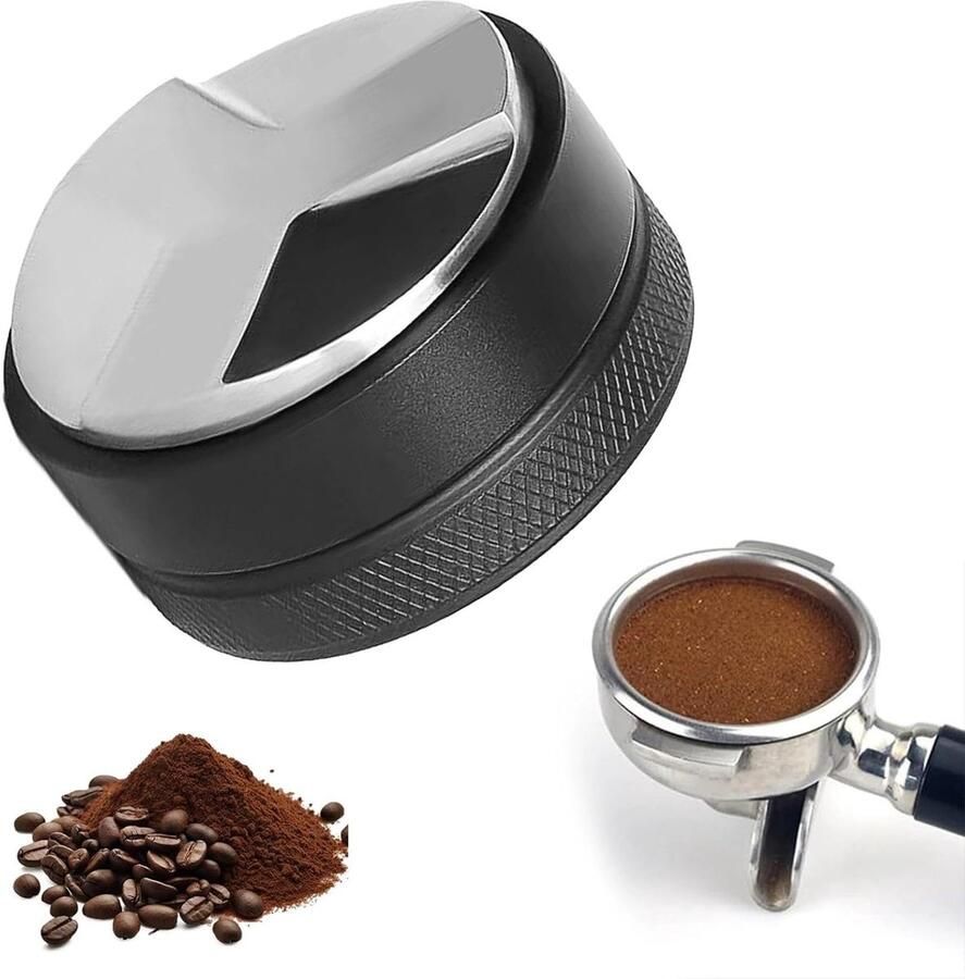 Espresso verdeler en niveauregelaar 58 mm professionele barista accessoires voor thuis kantoor of café ideaal voor koffie bereiden en campinggebruik