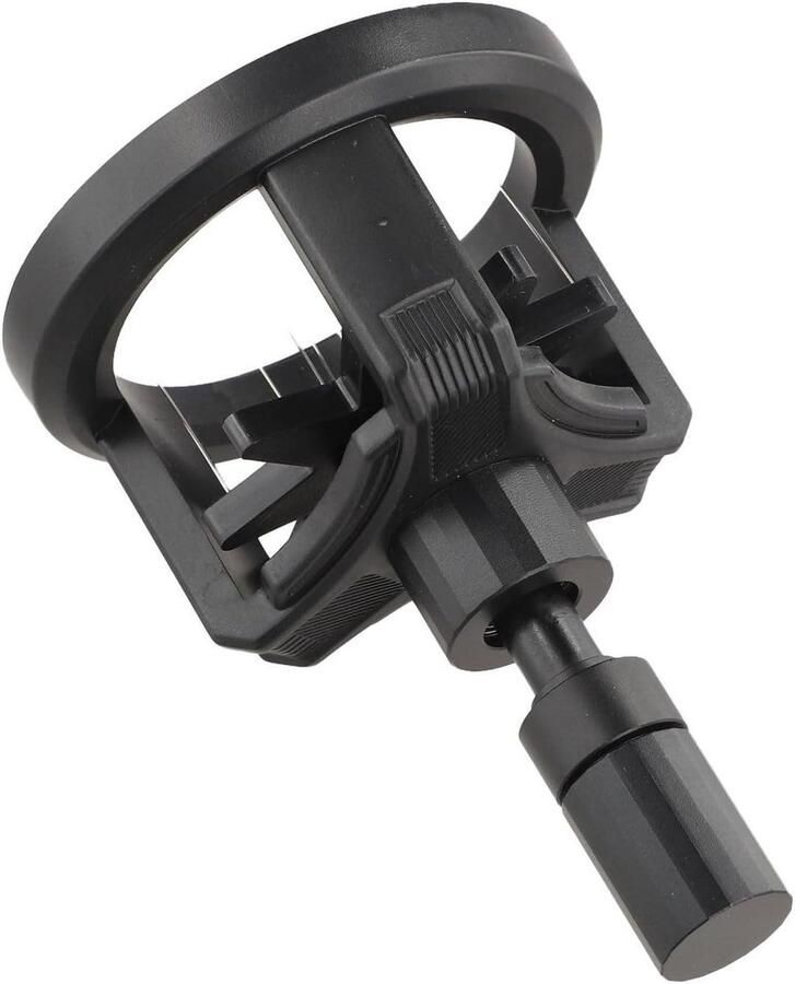 Espresso WDT Tool Koffieverdeler Naald Optimale Extractie Verstelbare Naaldhoogte 51-58 mm Zwart
