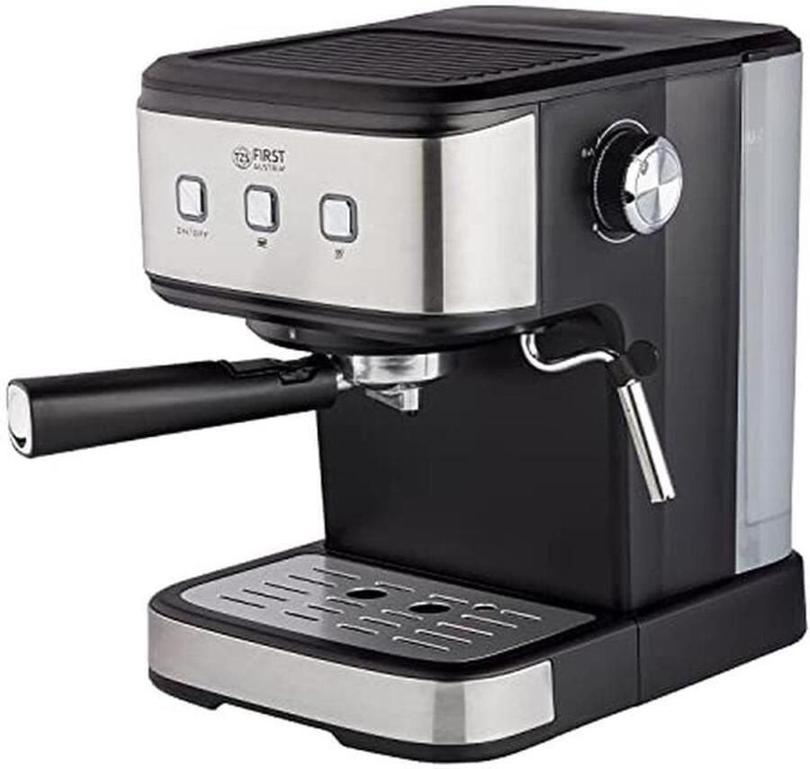 Espresso Zeefdragermachine met Melkopschuimer en 1 5L Watertank