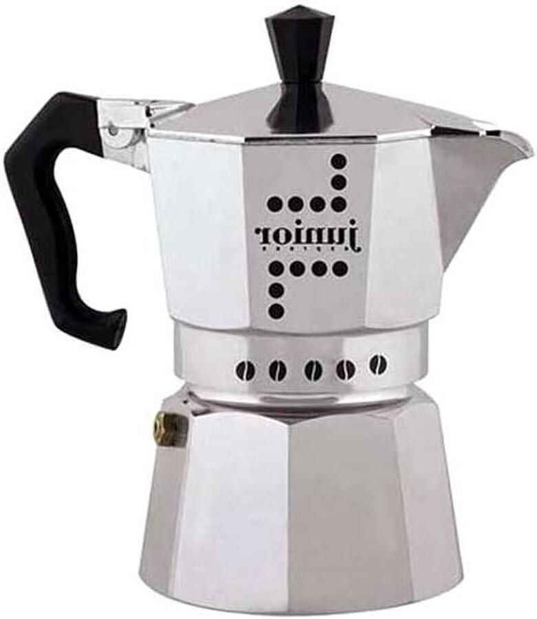 Koffiezetapparaat Espresso maker Espresso zetten Aluminium design 2 kopjes Grijs