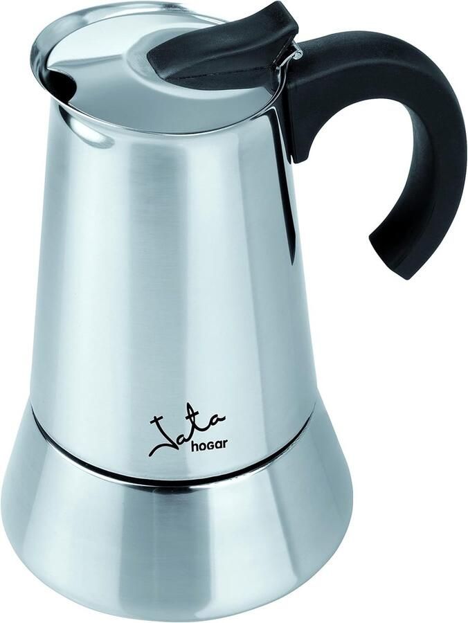 Espressokoker Koffiezetter fornuis Traditionele koffie Roestvrij staal 6 kopjes