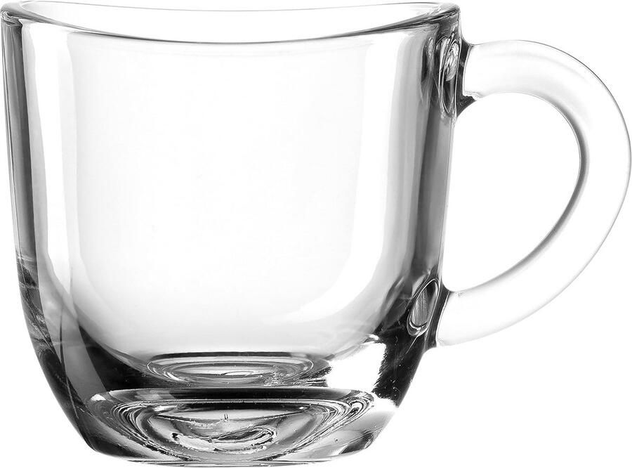 Espressokopje Koffiekopje Mok Genieten van Koffie Vaatwasmachinebestendig 80 ml Zilver