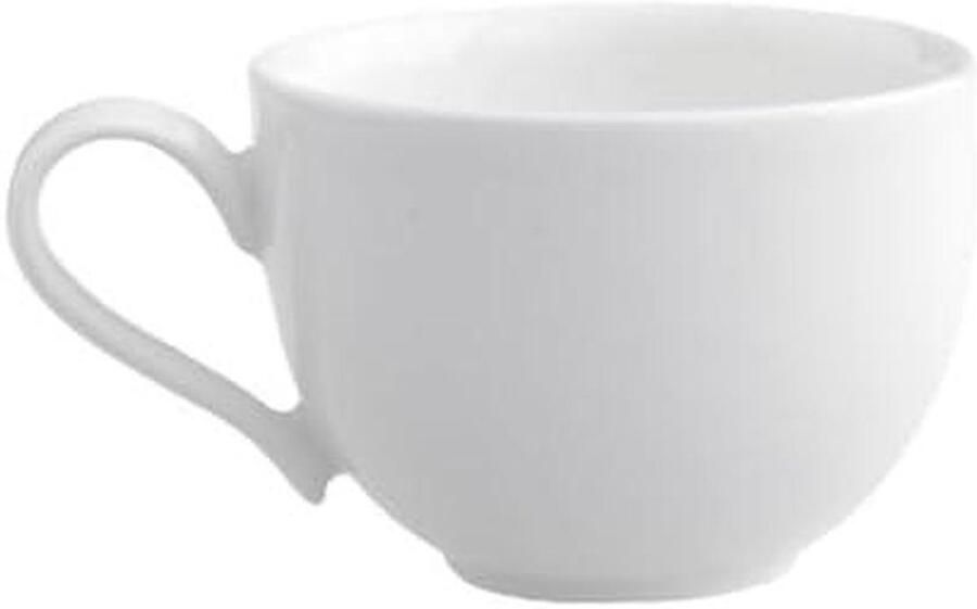Espressokopje Mokkakoppie Genieten van koffie Rustiek design 80 ml Wit
