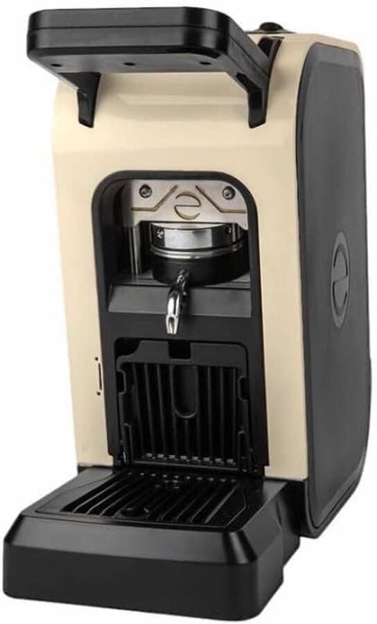 Espressomachine ESE-pads Koffiezetapparaat Cialde Thuis Koffie Zetten Gepatenteerd Antikalksysteem 14 x 33 x 30 cm Ivoor