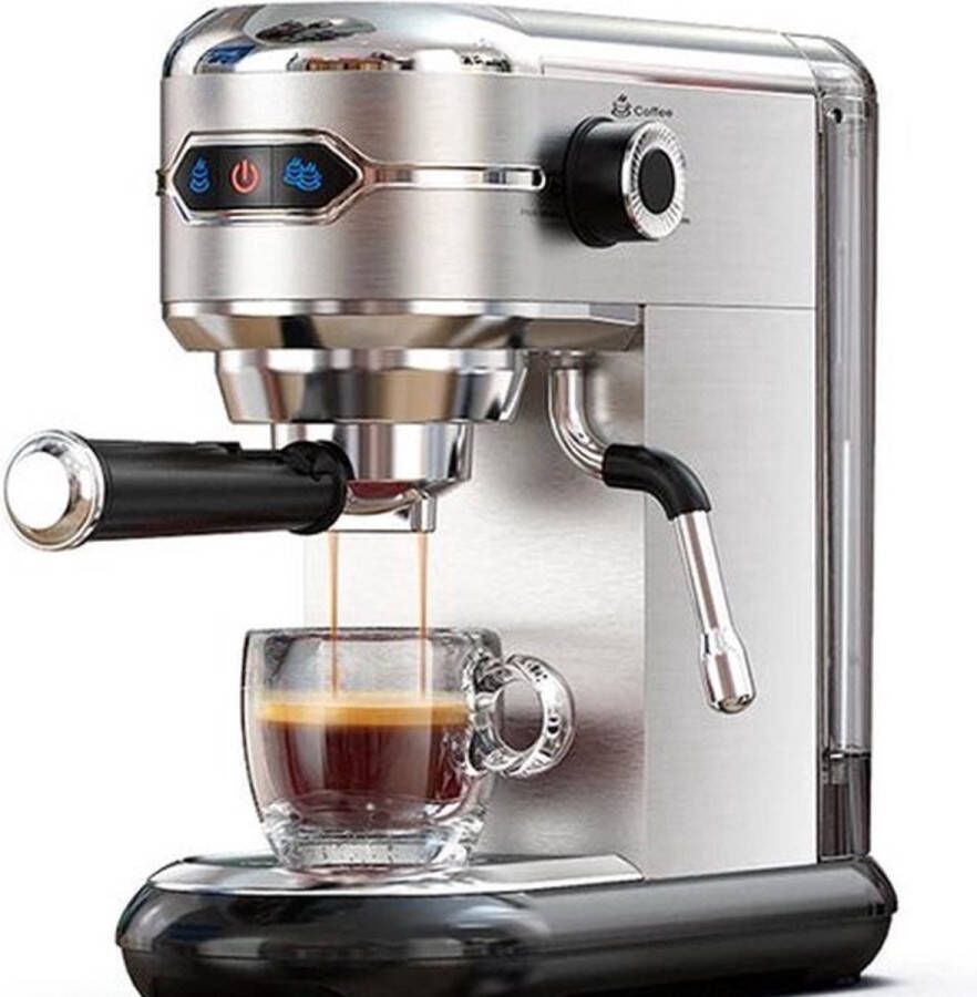Espressomachine Handmatig Espresso Maker Espressomachine Met Koffiebonen Praktisch Stijlvol