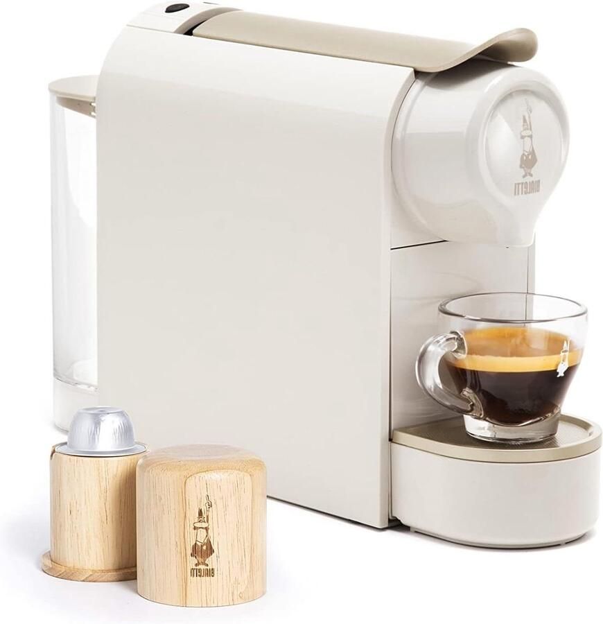 Espressomachine Koffiezetapparaat Italiaanse Espresso Gemaakt van gerecycled plastic 500 ml Taupe