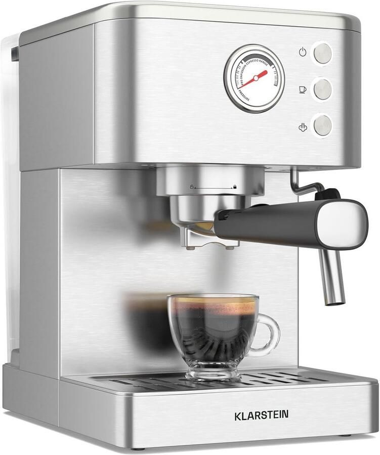 Espressomachine met 20 Bar Pompdruk en Stoomfunctie voor Perfect Schuim