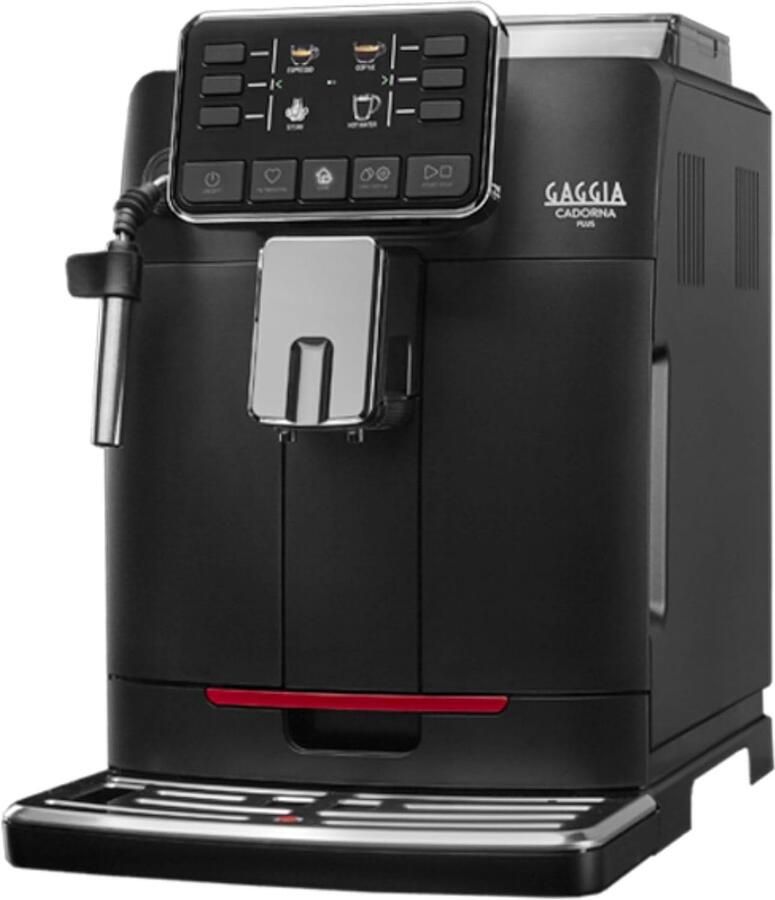 Espressomachine met geïntegreerde koffiemolen afneembare tank melkopschuimer voor perfecte koffie SnelShoppen