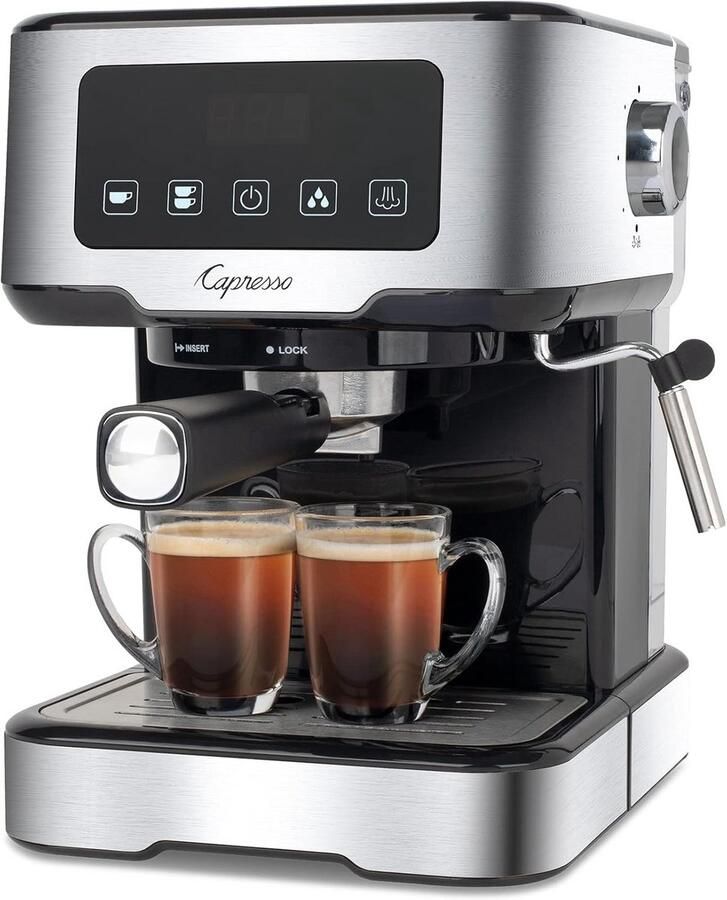 Espressomachine met Touchscreen voor Espresso en Cappuccino