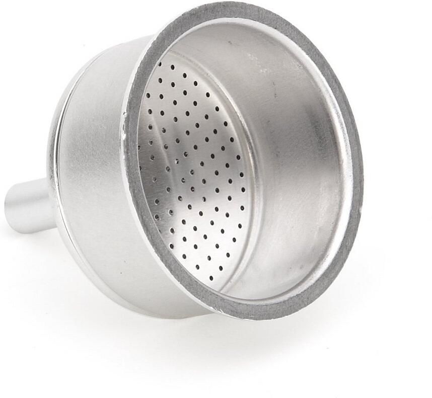 Espressomachine Trechter Koffiezet Accessoire Koffie Maken Origineel Onderdeel 2 Kops Aluminium