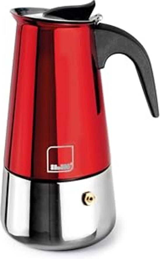 Espressomachine voor 10 kopjes 460 ml roestvrij staal inductie geschikt