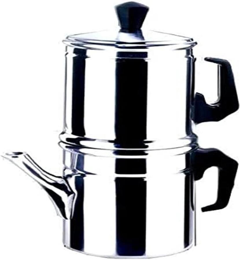Espressomachine voor 12 kopjes aluminium