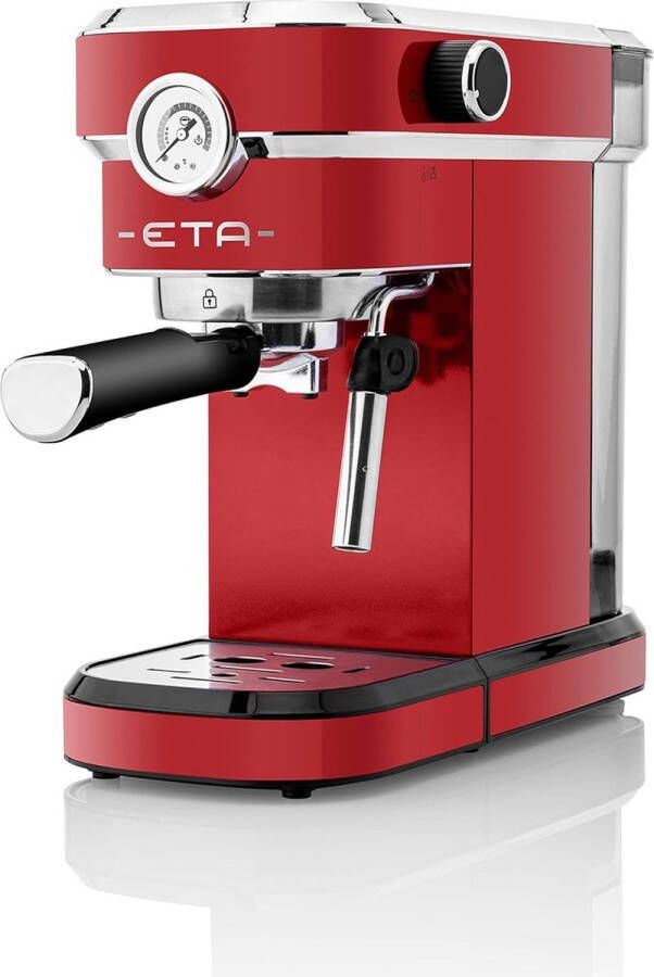 Senza Marchio Espressomachine Zeefhouder Rood 20 Bar Melkschuimsproeier 750 ml Waterreservoir