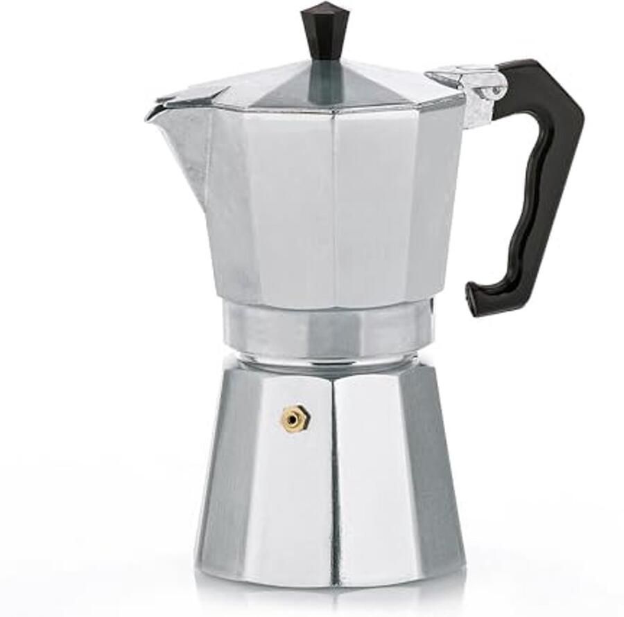 Espressomaker voor 6 kopjes Aluminium Koffiezetter voor een Krachtige Espresso