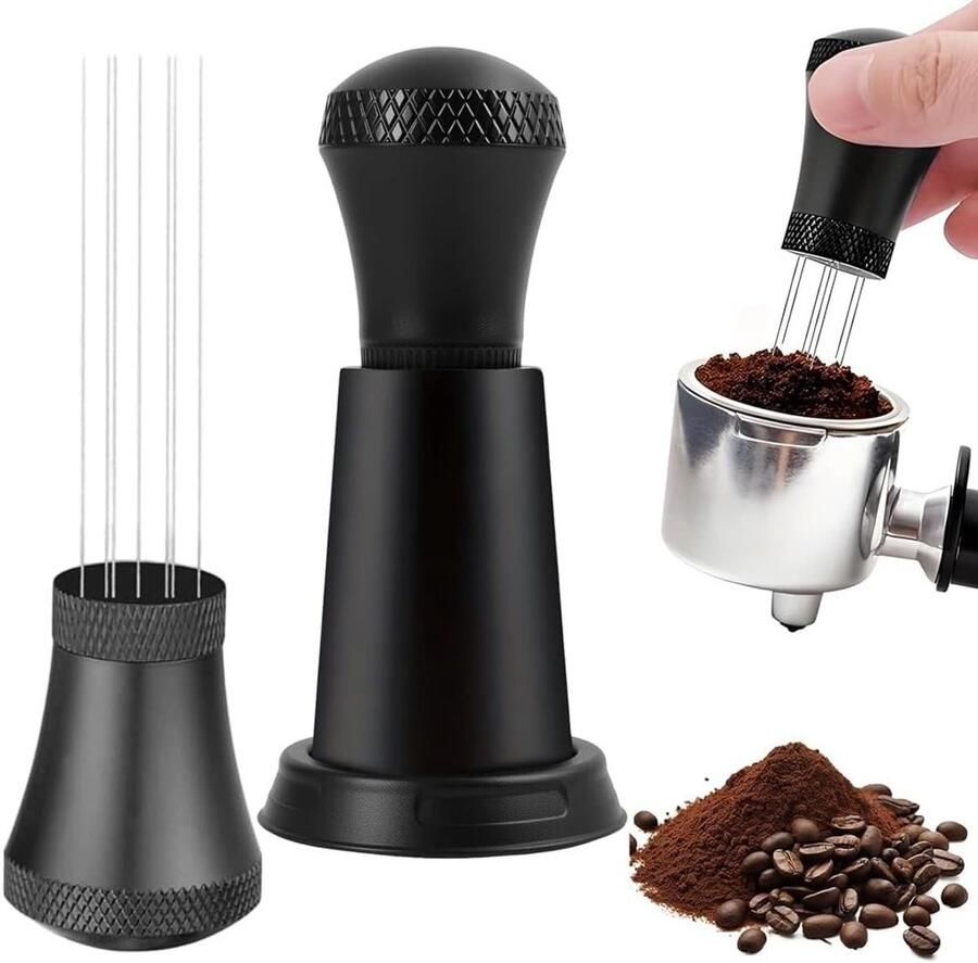 Espressomixer en verdelergereedschap voor perfecte espresso accessoires voor koffieliefhebbers en barista's