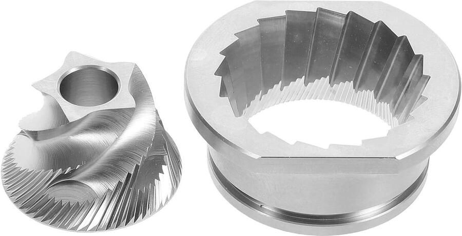 Espressomolen Maalschijven Koffiemolen Onderdelen Koffie Malen Conisch Roestvrij Staal 48x41x20 mm Zilver