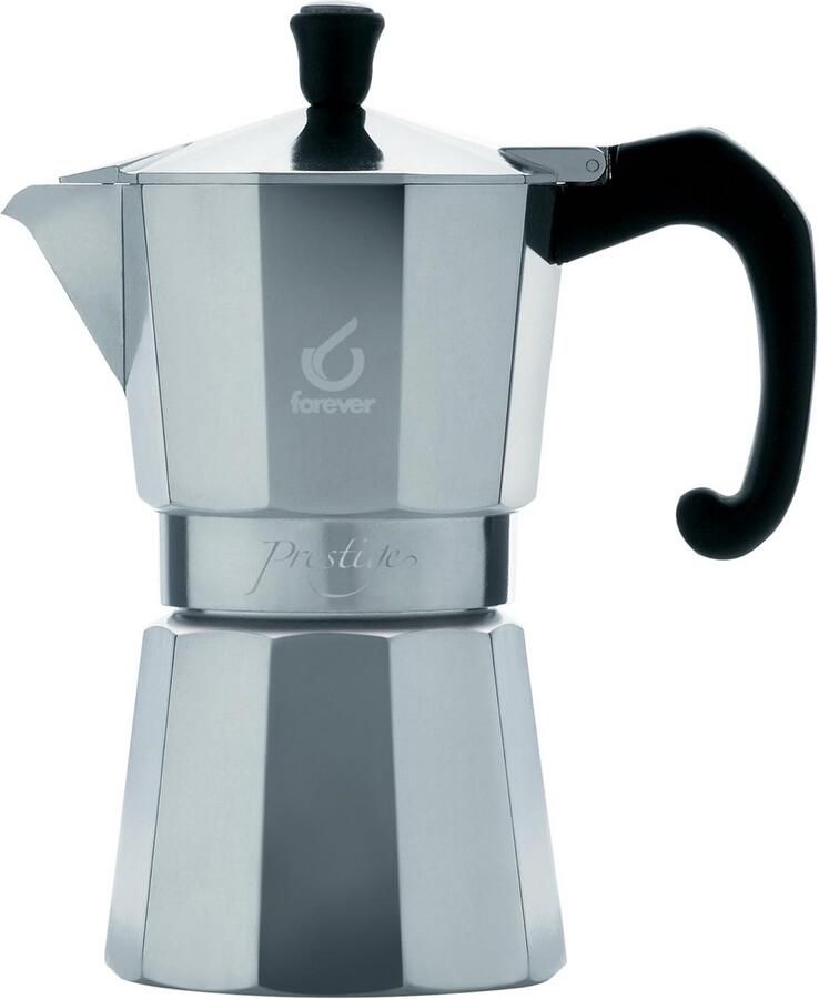 Espressopot voor 1 Kopje Espresso Kan voor Inductie en Gasfornuis