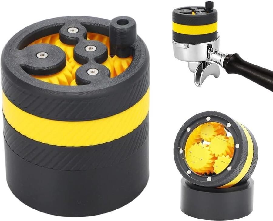 Essentiële Accessoire voor Espresso Machines: 58mm Portafilter Coffee Divider met Planetary Transmission voor Baristas en Koffieliefhebbers