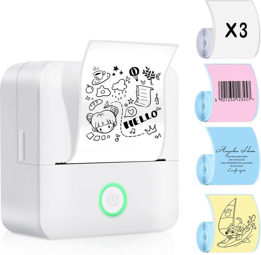 Etiketteermachine etikettenprinter mini-printer
