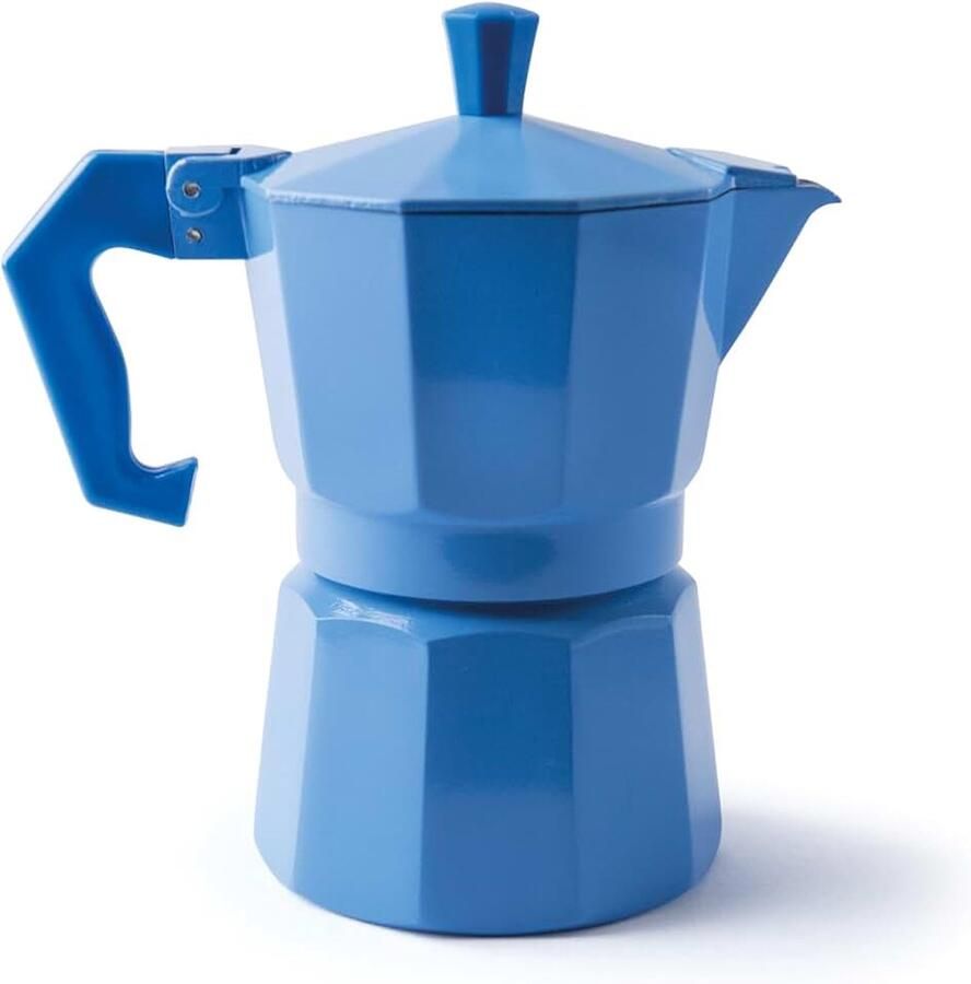 Excèlsa Chicco Farbe Sky blauw 3 kopjes koffiezetapparaat