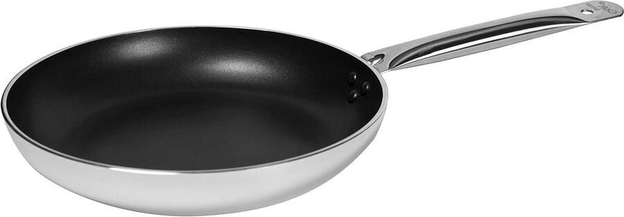 Expert pan Koekenpan braadpan Dagelijks koken Antiaanbaklaag 26 cm Zwart