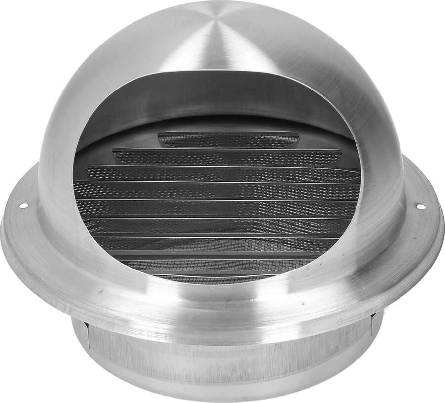 Externe Afzuigkap Ventilatie Uitlaat Keuken Ventilatie Roestvrij Staal 160 mm Zilver