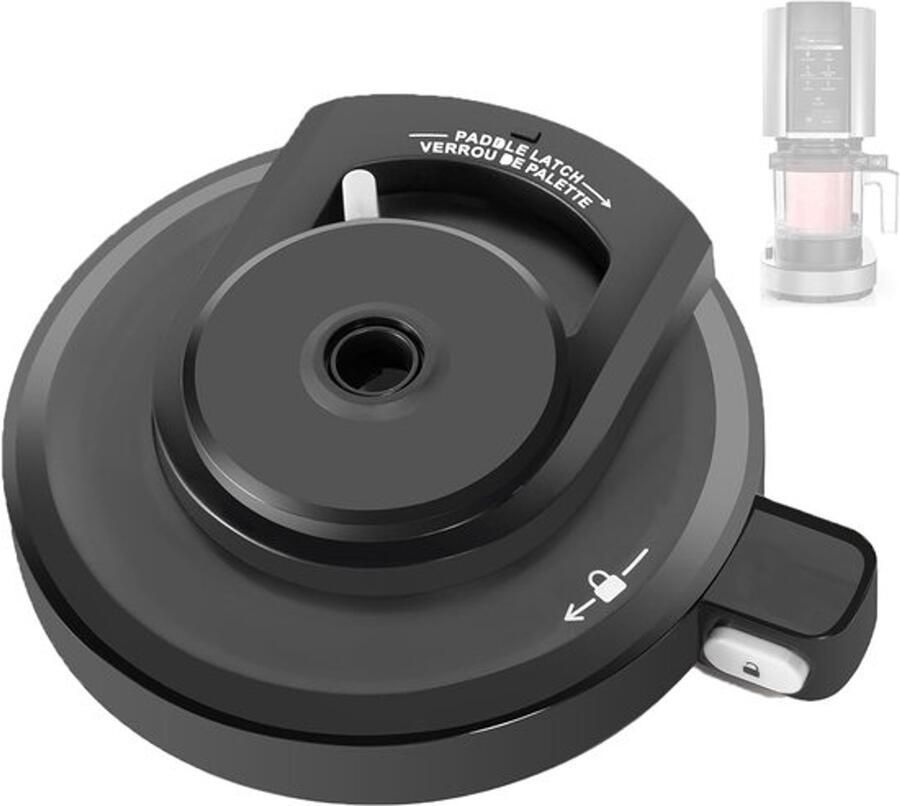 Externe schaaldeksel voor ijsmachine lekvrije vervangende deksel voor ijsmachine BPA-vrij & vaatwasbestendig ijsmachine accessoires Compatibel met NC299AMZ NC301 NC300 NC201 NC101 serie (Geen
