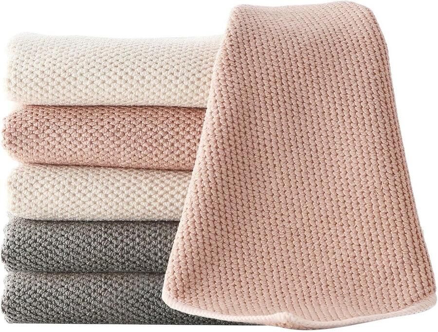 Extra Dikke Microvezel Koffiereinigingsdoeken voor Espressomachine 6 Stuks 30x30 cm