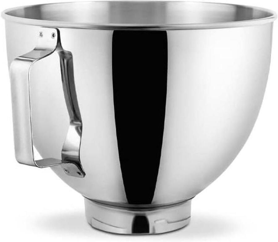 Extra Mengkom Keukenmachine Kom Bakken en Mixen Ergonomische Handgreep 43 Liter Zilver