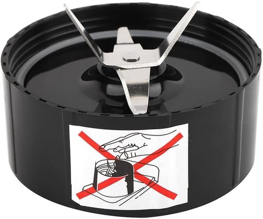Extractie Cross Blade Juicer Vervangingsmes voor Blender Zwart Keuken Accessoire Hakken Raspen en Mengen Geschikt voor Groente