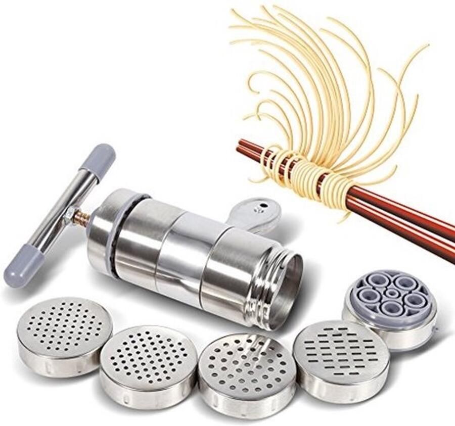 Fettuccine en Lasagne Pasta Machine Handmatige Roestvrijstalen Pastavorm