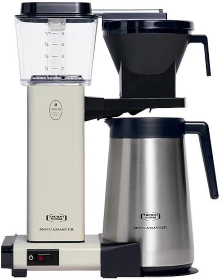 Filter koffiezetapparaat met thermoskan 10 kopjes in 6 minuten