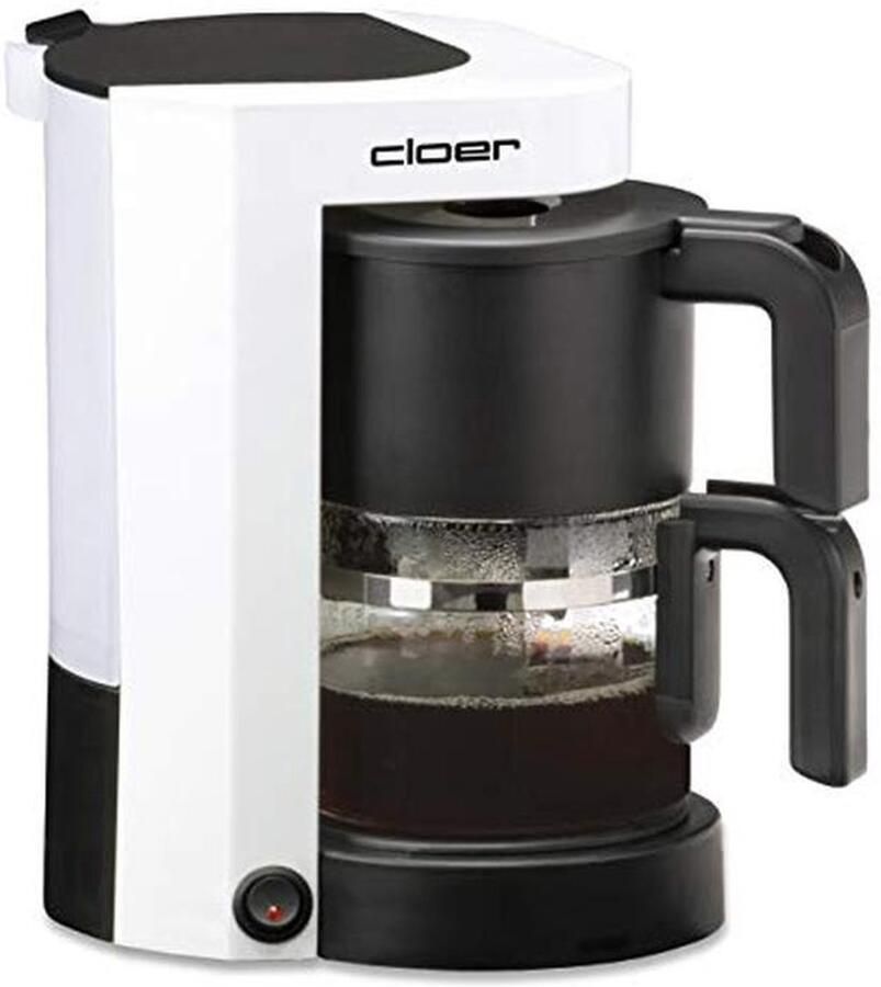 Filter Koffiezetapparaat met Warmhoudfunctie 5 Kopjes 800 W Wit