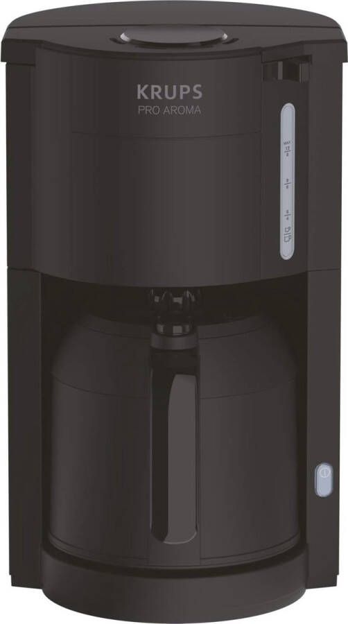 Filterkoffiemachine met Thermosfles 1 Liter 10-15 Kopjes Zwart