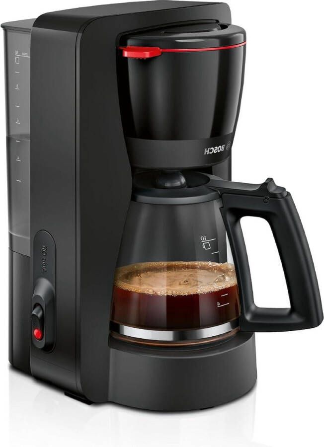 Filterkoffiezetapparaat 1200 W 125 l 10-15 kopjes 40 minuten warmhoudfunctie mat zwart
