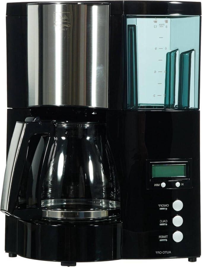 Filterkoffiezetapparaat met timerfunctie 12 Tassen zwart